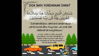 Doa Naik Kendaraan Darat
