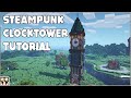 Steampunk Clocktower Minecraft Tutorial