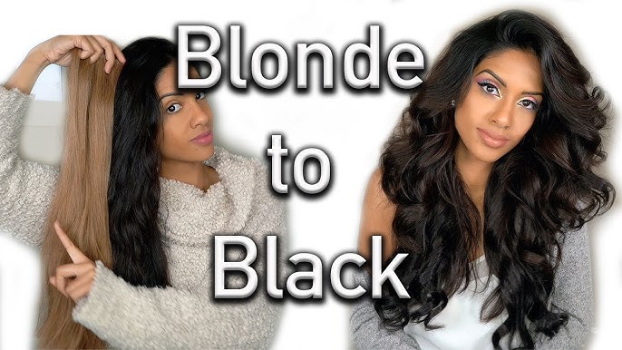 How to Dye Your Hair Black - Bellatory