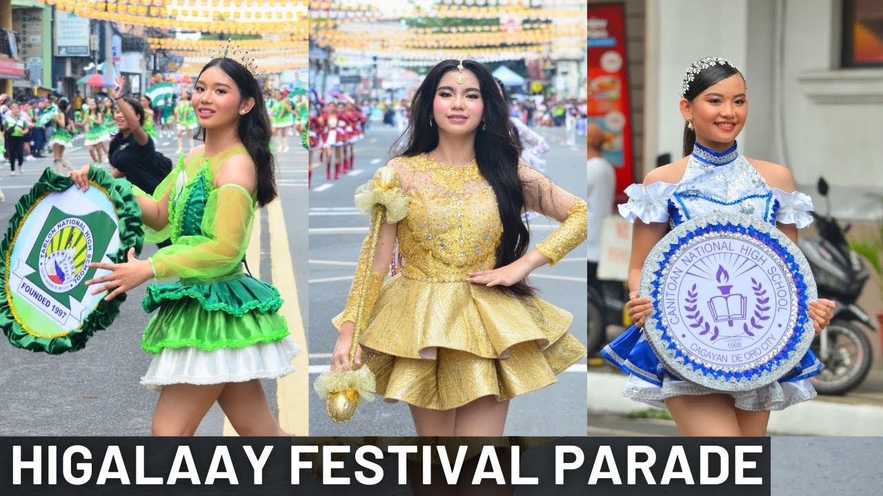 Higalaay Festival Parade 2025 - Cagayan de Oro - Philippines #higalaayfestival