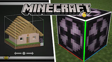 Qual o comando para pegar o bloco de estrutura no Minecraft?