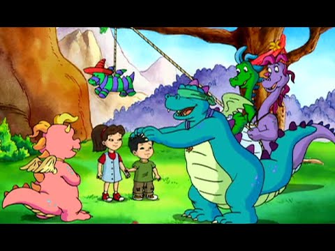 Dragon Tales |S2 Full Ep.4| Big Funky Cloud ☁️| Copy Cat 🐱