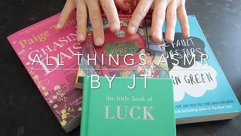 *ASMR*BOOKS *Tracing / Rubbing / Tapping / Scratching / Tingles / Flipping / Harry Potter/No talking