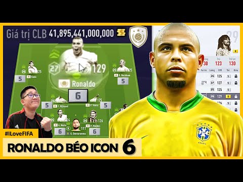 Chiêm Ngưỡng RONALDO BÉO ICON +6 Cùng Siêu Đội Hình 42000 Tỷ BP KHỦNG NHẤT Server FO4 Việt Nam