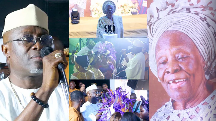 DCNS Christianah Olufunmilayo Odumosu IYA IJEBU @90 | Dr. Adewale Ayuba