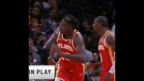 Clint Capela Blocks Kelly Oubre ❌