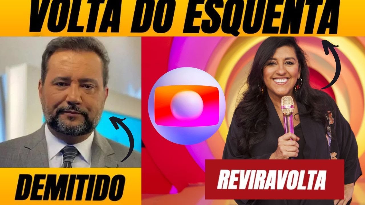 💣 Com demissão de Geraldo Luís, Regina Casé bate o pé e volta do ESQUENTA explode na Globo