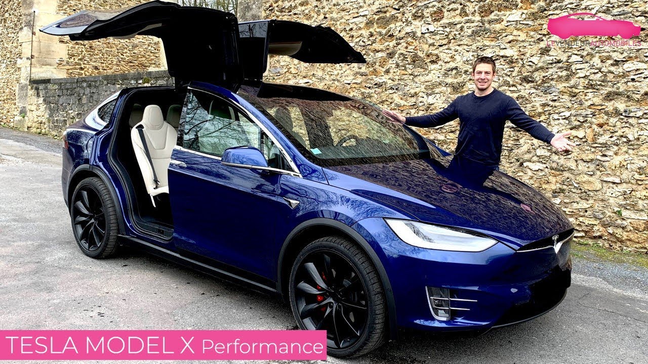 Test Drive Tesla Model X Performance - 0 to 60 mph in 2,9 sec ! - Le  Vendeur Automobiles 