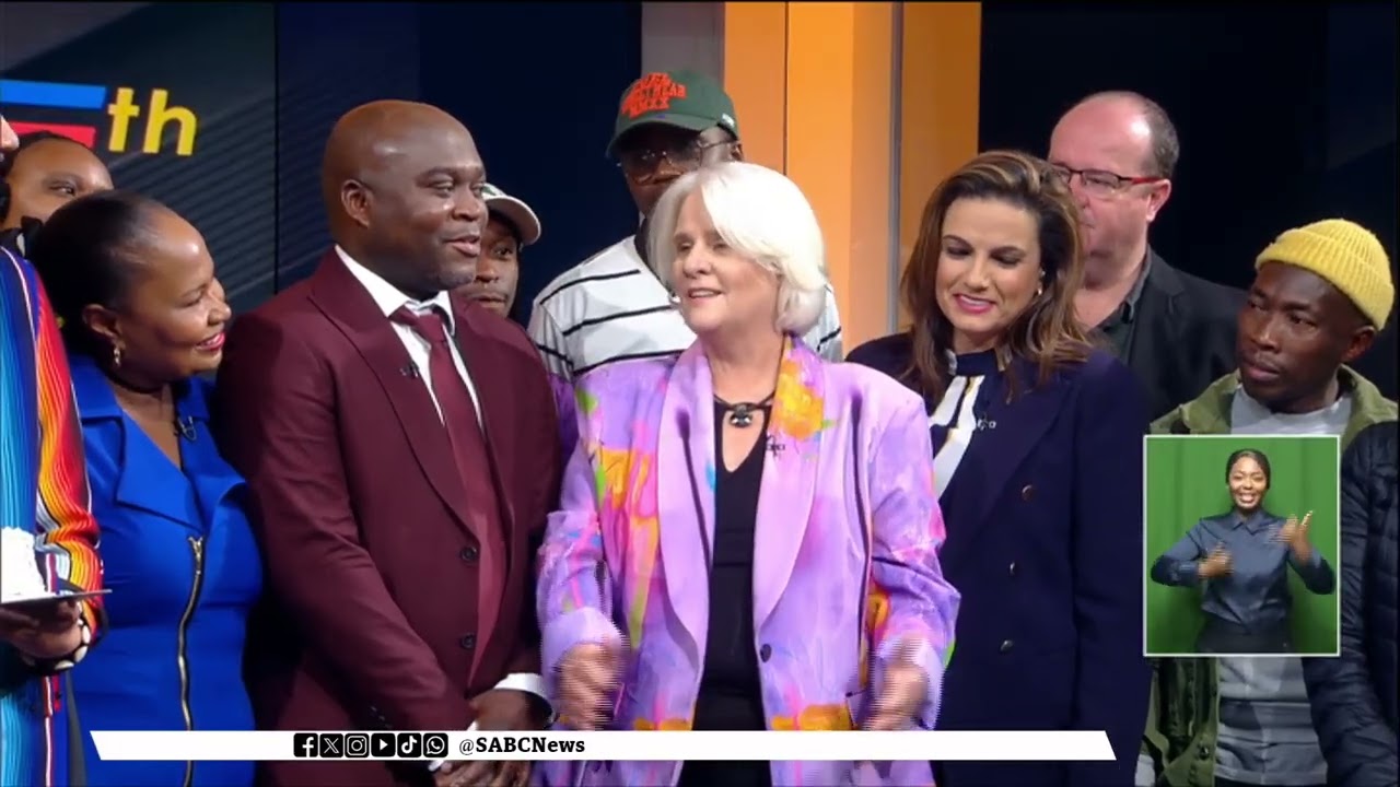75 Years of SABC News | Acting News GE Deidre Uren, staff cut