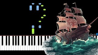 Video thumbnail of "Sea of Thieves: Maiden Voyage Main Theme Piano Tutorial"