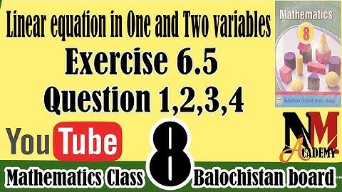 Mathematics Class 8 chapter 6 exercise 6.5|class 8 maths chapter 6 Exercise 6.5 #8thmaths #math8th