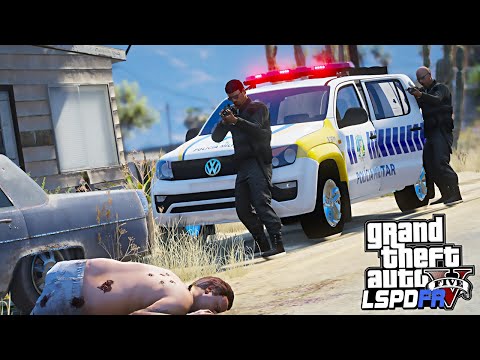ANOTHER CANCELLED CPF TRIED AGAINST THE GARRISON AND GOT ​​THE WORST! - PMTO - GTA 5 POLICE ROUTINE