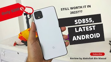 Google Pixel 4 XL in 2023 - *  BATTERY LIFE + TOP FEATURES*