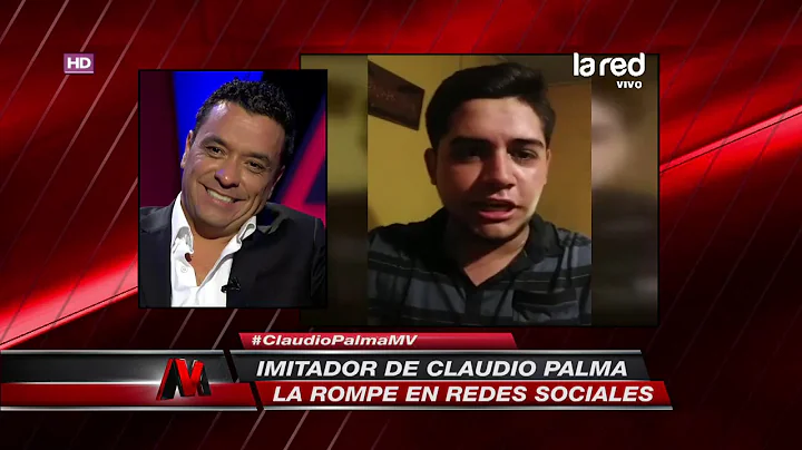 Imitador dej sorprendido a Claudio Palma en Mentir...