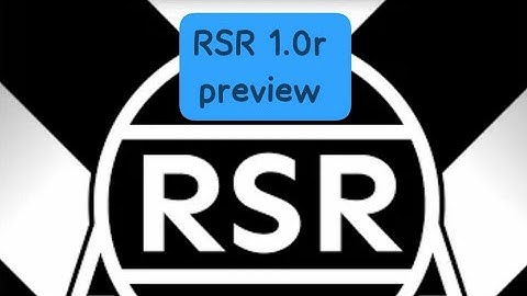 RSR 1.0r preview