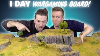 We made this EPIC Wargaming Table in 1 DAY!?