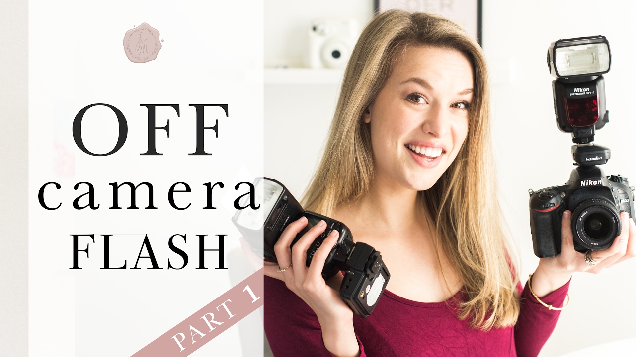 Off Camera Flash Set Up for Beginners | Step by Step Tutorial - YouTube