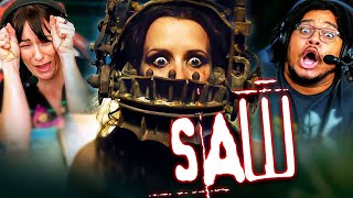SAW (2004) MOVIE REACTION!! FIRST TIME WATCHING! Jigsaw | Full Movie Review | Saw X