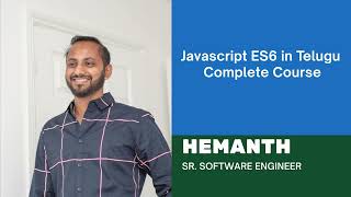 Class 01: Introduction – JavaScript ES6 in Telugu | Code by Humans