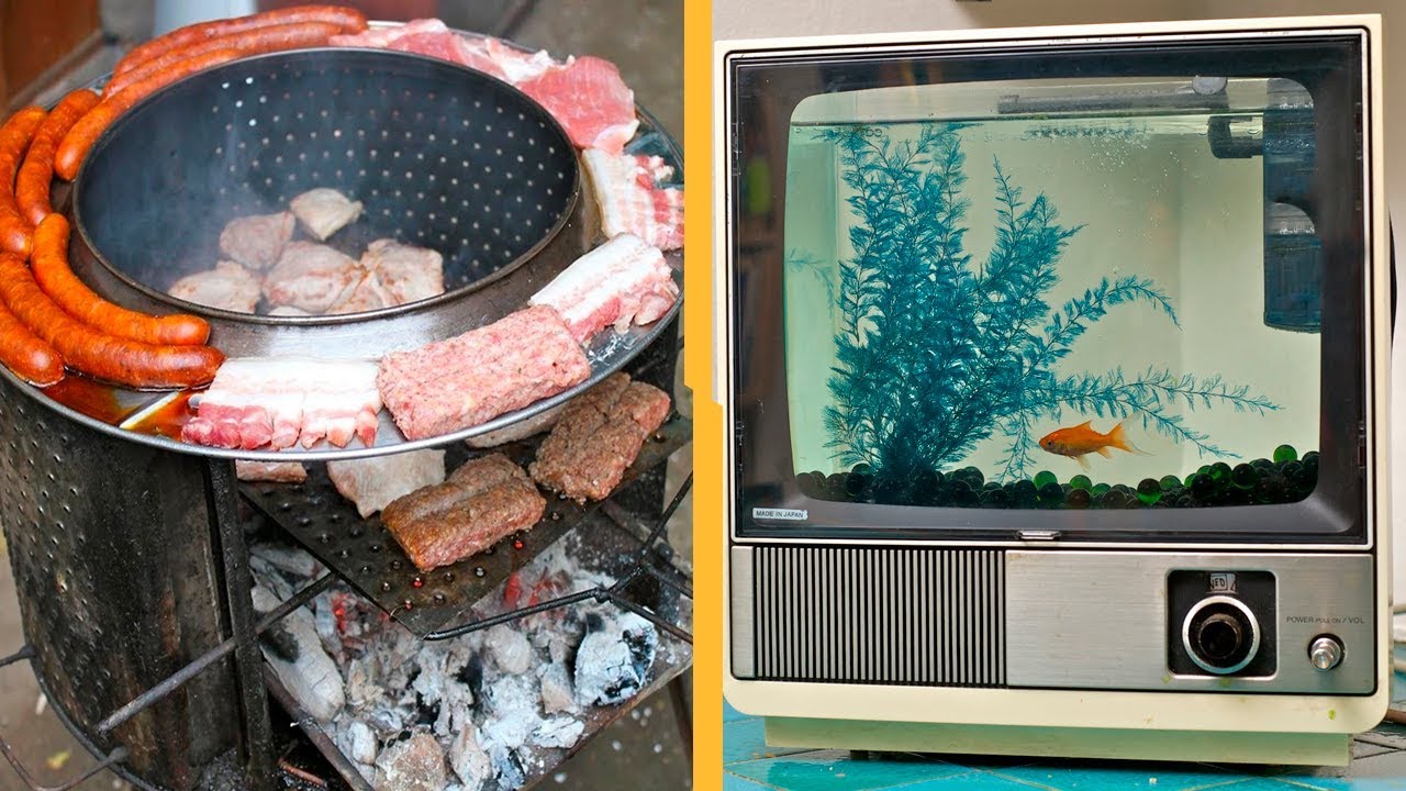 IDEAS INTERESANTES para RECICLAR ELECTRODOMÉSTICOS