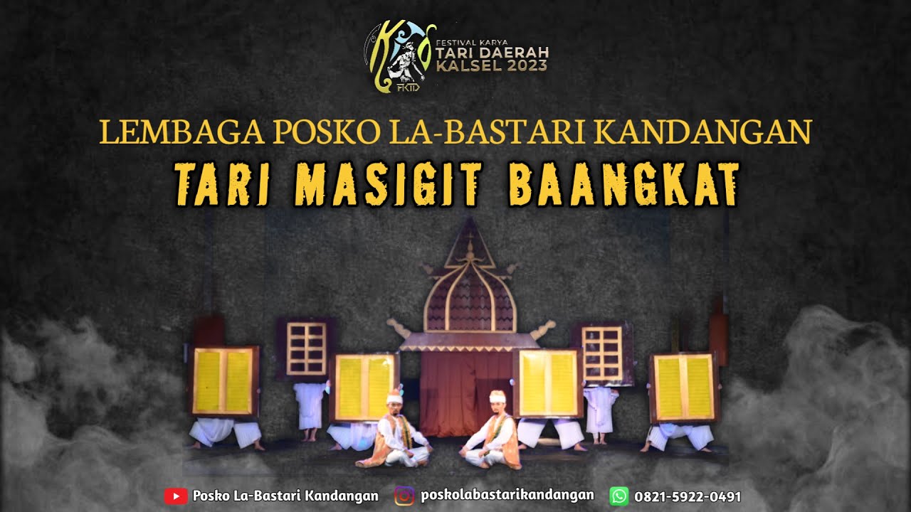 TARI MASIGIT BAANGKAT | FESTIVAL KARYA TARI DAERAH KALIMANTAN SELATAN 2023