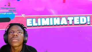 Ishowspeed Rage In Fall Guys