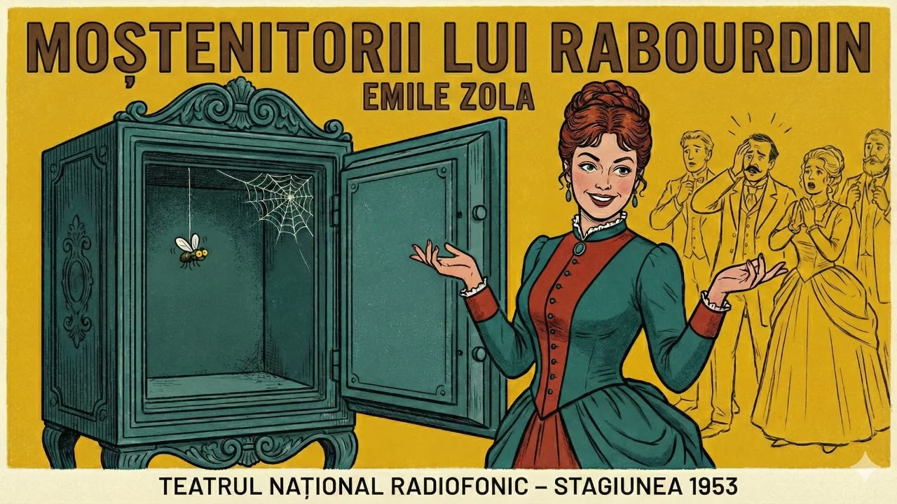 MOȘTENITORII LUI RABOURDIN de Émile Zola🎭 Teatru Radiofonic Subtitrat