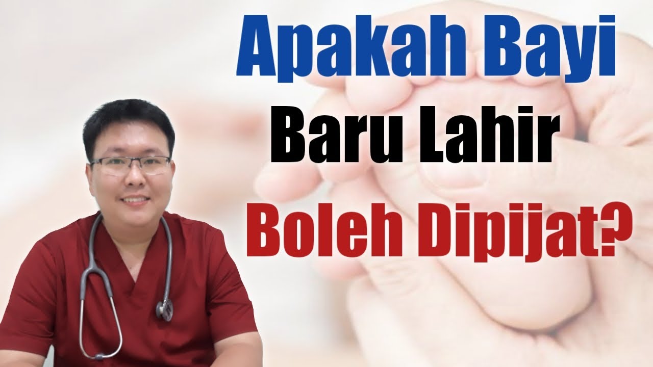 BOLEHKAH BAYI DIPIJAT - ENSIKLOPEDIA DOKTER