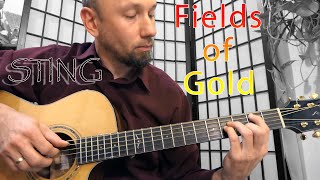 Sting / Fields of Gold / Fingerstyle Guitar Cover
