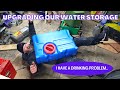 How to fit a Fiamma Water Tank #fiamma #shurflo #watertank #vanlife