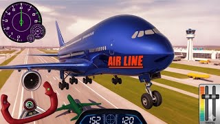 Flight Airplane City Pilot Simulator - Plane Boeing Emergency Landing - Android Gameplay