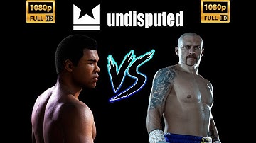 Muhammad Ali vs Oleksandr Usyk - Undisputed Boxing Game - Full Fight Gameplay!