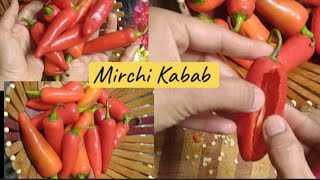 मिर्ची कबाब।#chillikabab#youtubevideo