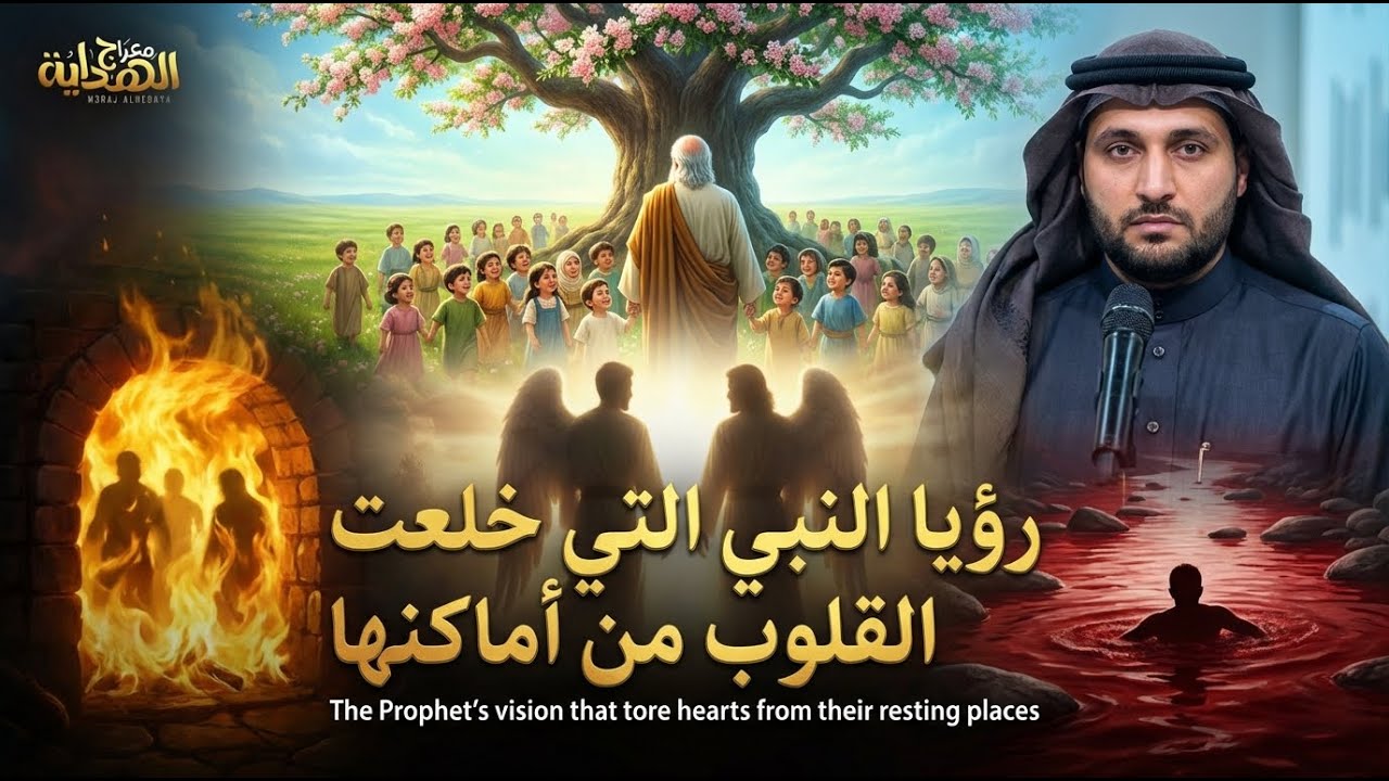 رؤيا أبكت النبي ﷺ 😭 رحلة مرعبة مع جبريل رأى فيها 4 عقوبات تحدث الآن تحت الأرض! 🛑