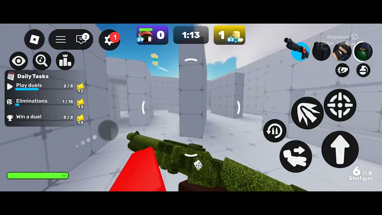 I am play rival in roblox - YouTube