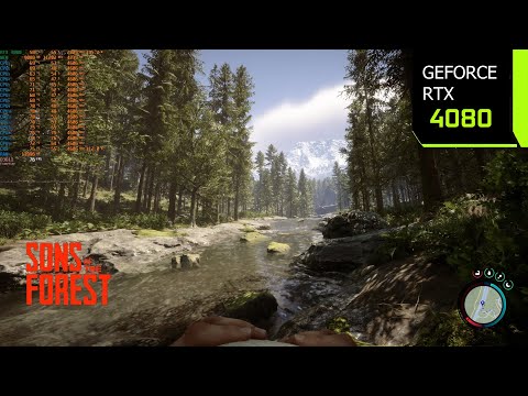 Sons of the Forest | RTX 4080 4K, 1440p DLSS 3.1 Quality | i7 10700F | PC Performance