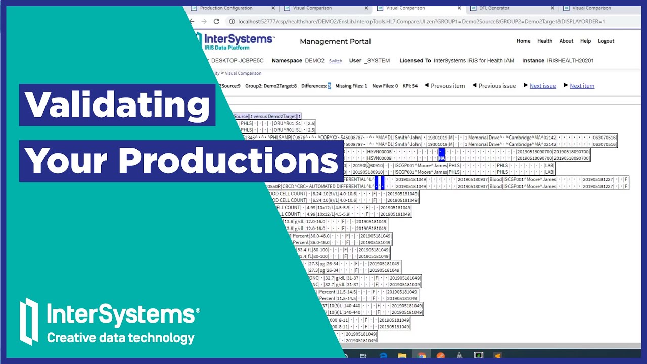 Validating Your InterSystems Productions - YouTube