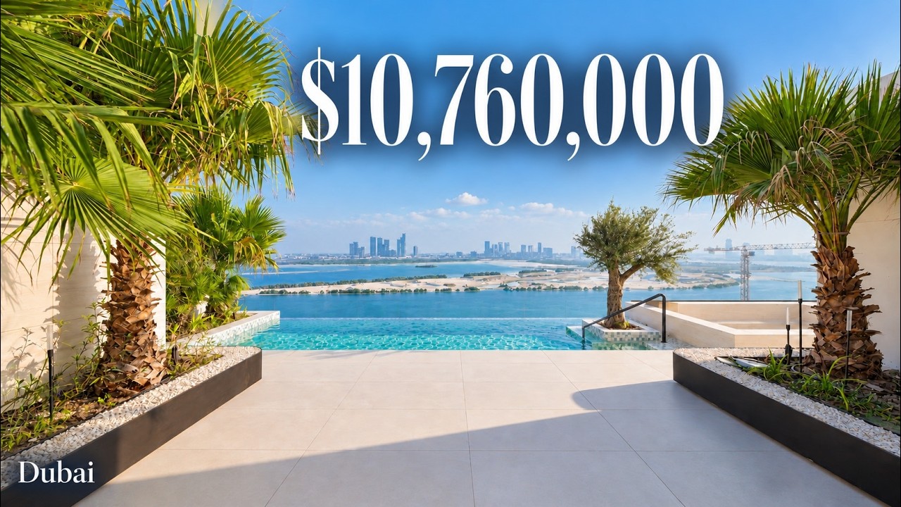 Inside a $10,760,000 Dubai Penthouse With a Private Rooftop Pool
