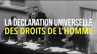 La déclaration Universelle des Droits de l'Homme (1948)