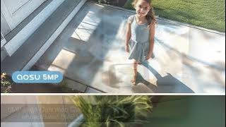 AOSU Solar Security Cameras Wireless Outdoor, 3K/5MP UHD Home Security System 4-Cam Kit