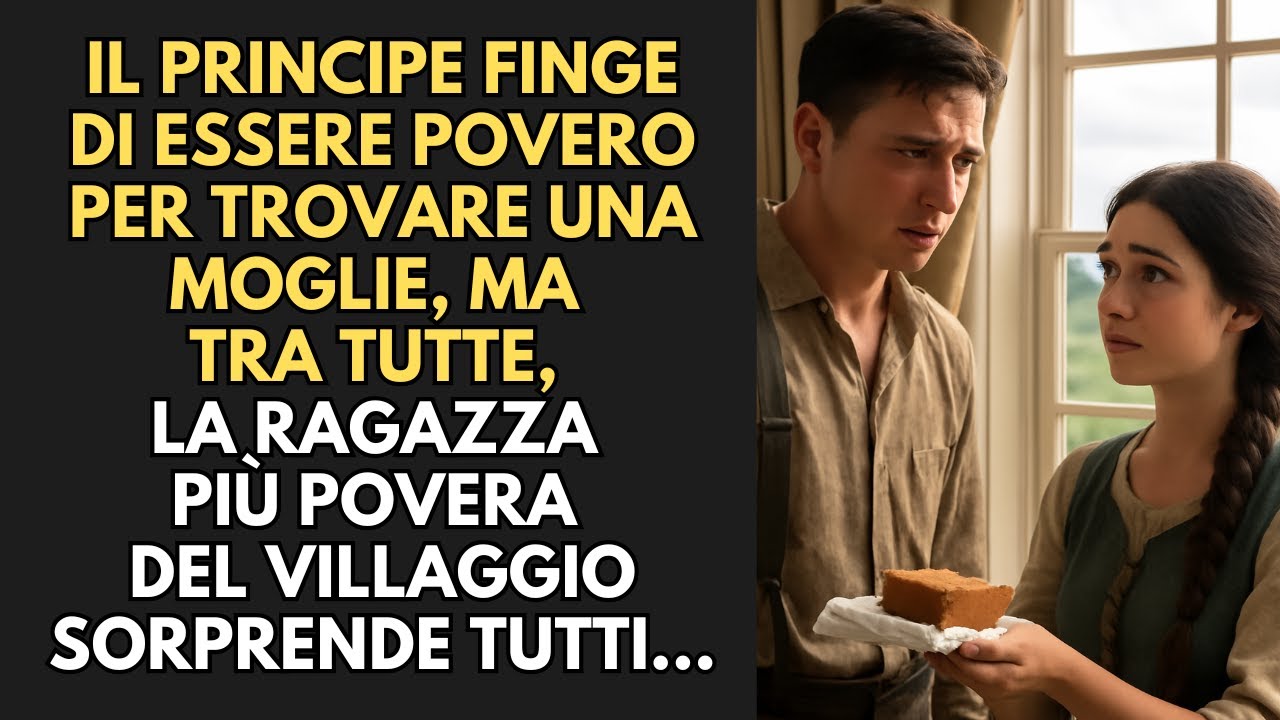 Il Principe Finge Di Essere Povero Per Trovare Una Moglie, Ma Tra Tutte, La Ragazza Più Povera...