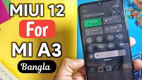 Miui 12 for mi a3 in dept review || New features on miui 12