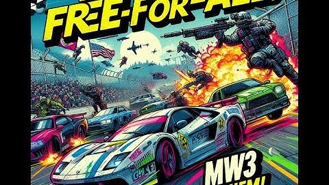 Hectic Free-For-All Mayhem at Crown Raceway in Call of Duty: Modern Warfare 3!