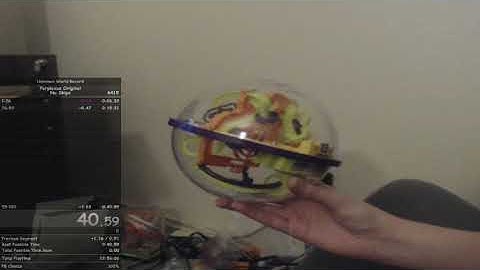 Perplexus Original - 1-100 No Skips in 40.600 Seconds