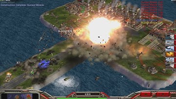 CHINA Infantry ( Shockwave Mod ) - Command & Conquer Generals Zero Hour - 1 vs 5 HARD Gameplay