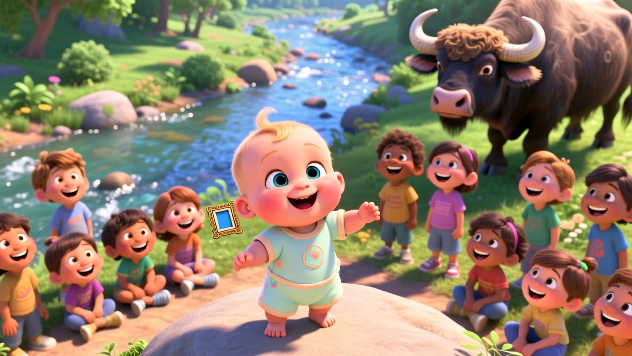 Buffalo Bath Baby 🐃🛁 | Fun Learning Adventure for Kids | Preschool Educational Video