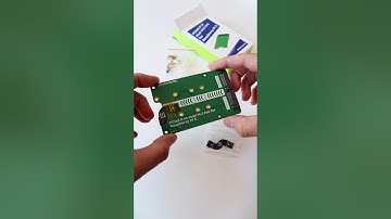 PCIe to Dual M.2 HAT for Raspberry Pi 5 NVMe SSDs or Hailo and Coral AI accelerators #shorts #rpi