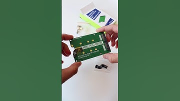 PCIe to Dual M.2 HAT for Raspberry Pi 5 NVMe SSDs or Hailo and Coral AI accelerators #shorts #rpi