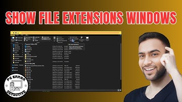 How to Show File Extensions Windows 10