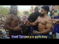 Desi tarzan vs gym boy please like and share subsc kare jai gau mata ki milkha newsharyanaviral